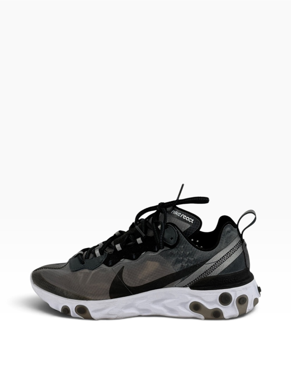 Nike React Element 87 Sneakers - Black & White